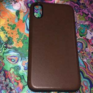 iPhone XR wood style case